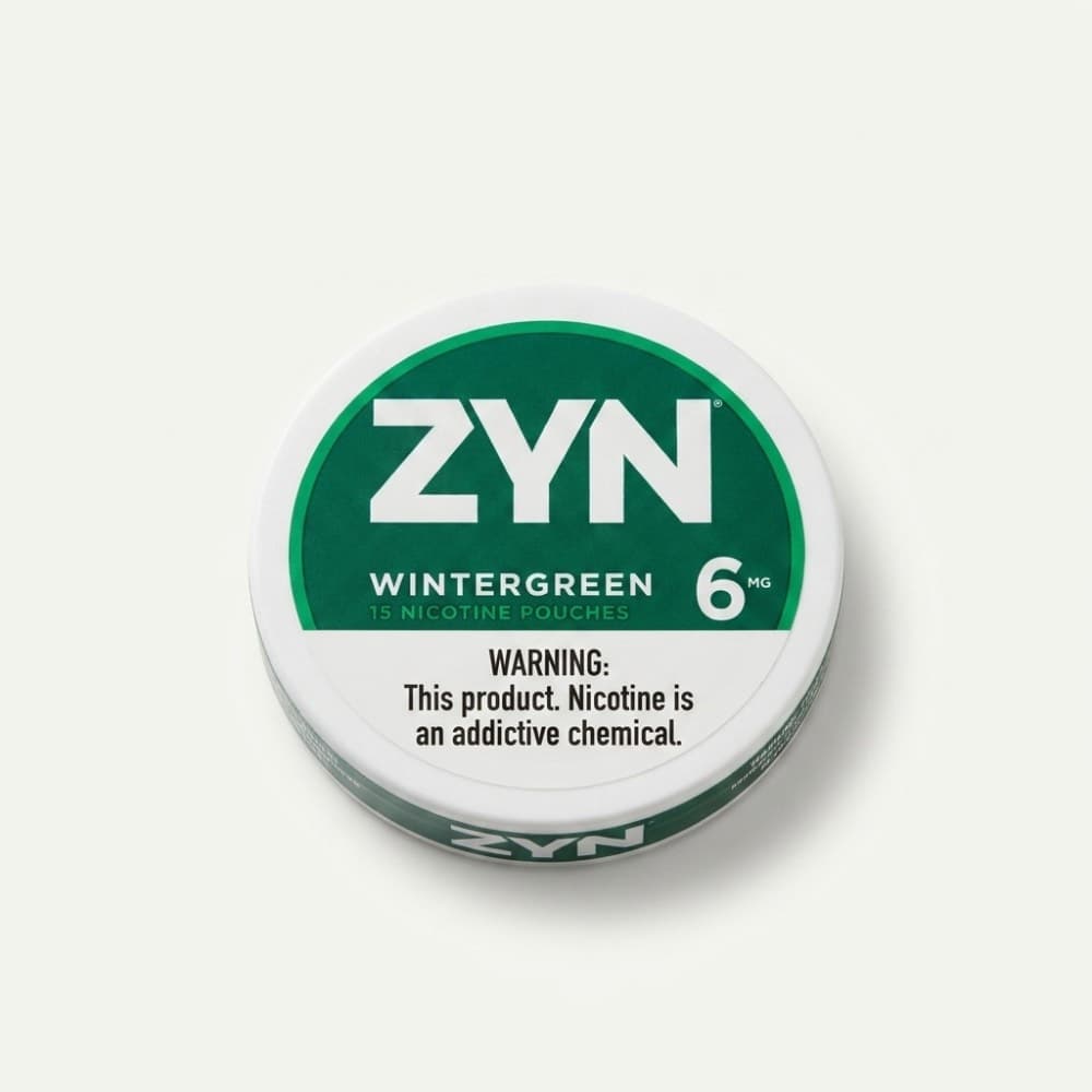 ZYN 6mg Nicotine Pouches - Wintergreen
